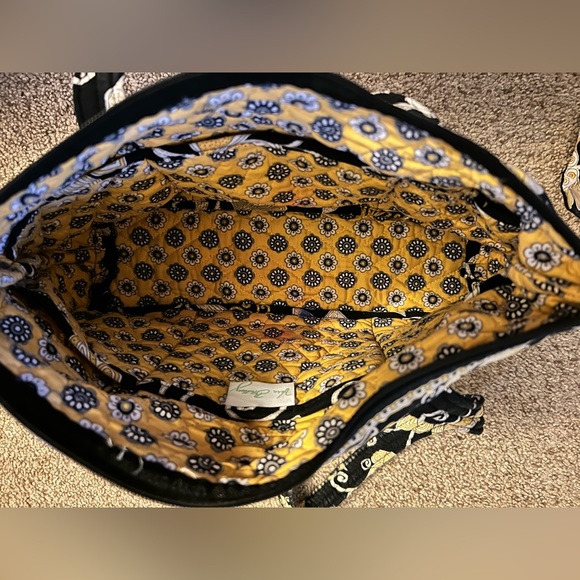 Vera Bradley Yellow Bird Betsy Shoulder Tote Bag 2008 - Picture 7 of 10